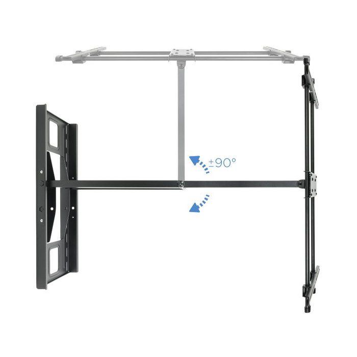 Tooq Soporte de Pared LP4380XL-B para TV de 43-80 pulgadas, Negro